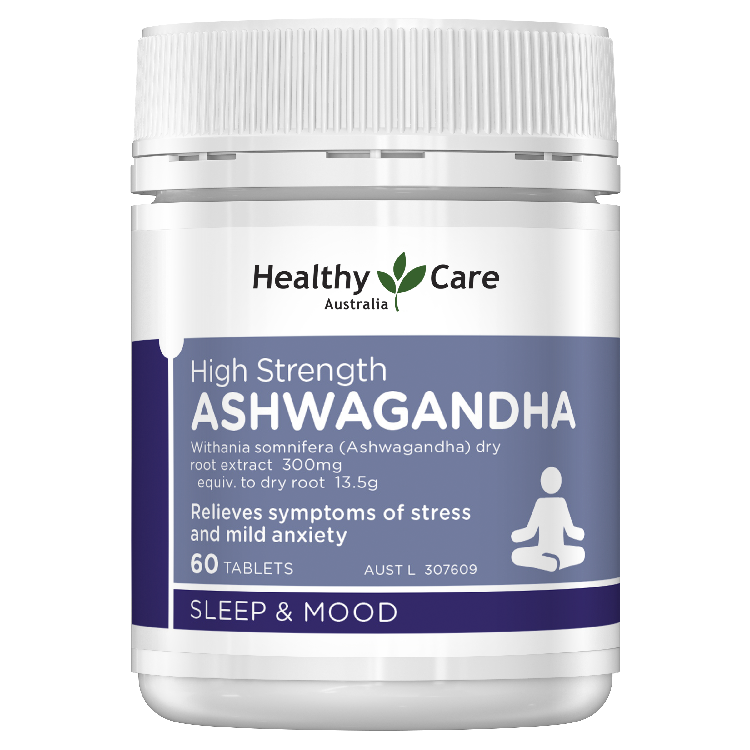 Healthy Care High Strength Ashwagandha 60 Tablets