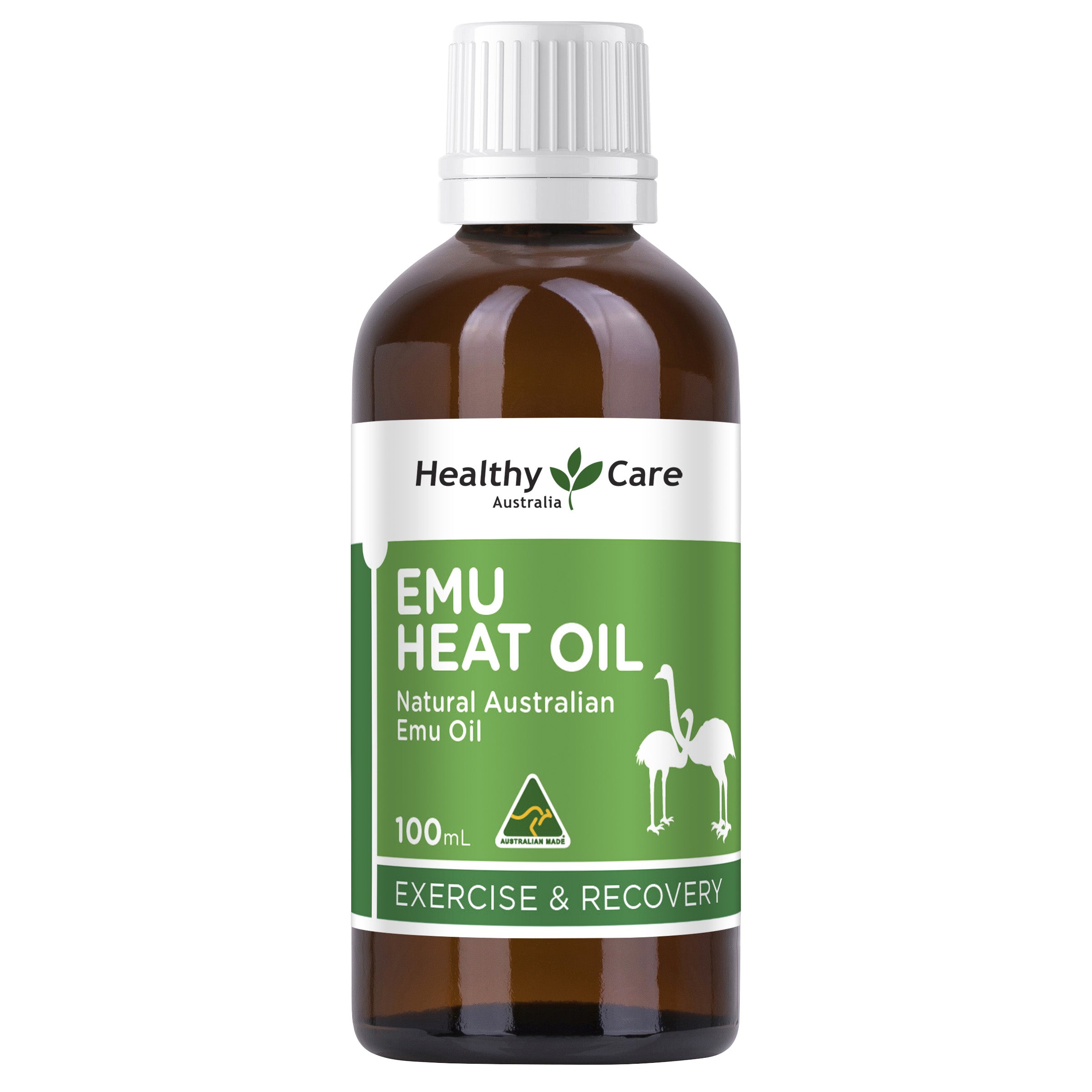Healthy Care Emu Heat Oil 100mL - Healthy Care Australia