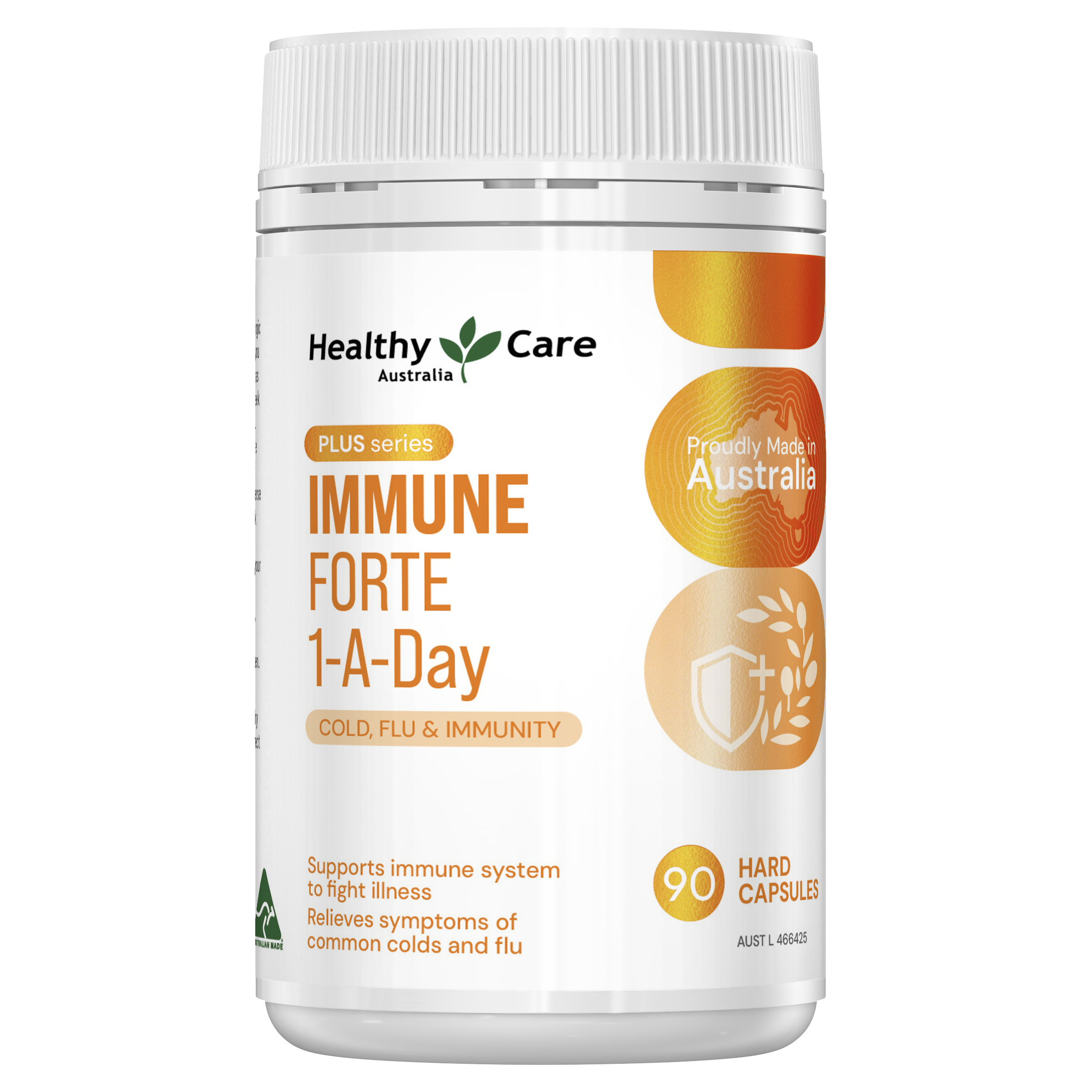 Healthy Care Plus Immune Forte One-A-Day 90 Capsules