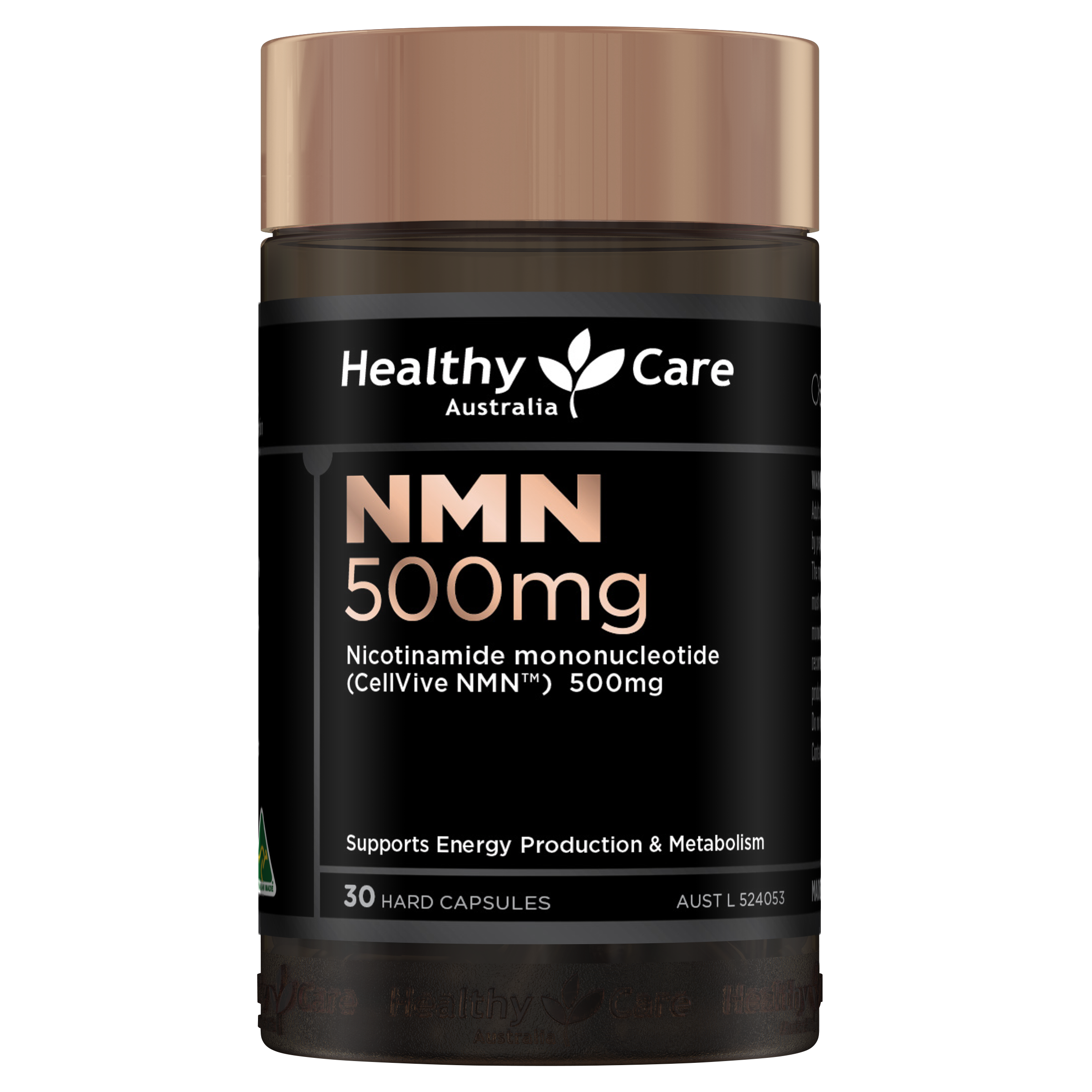 NMN 500mg 30 Hard Capsules