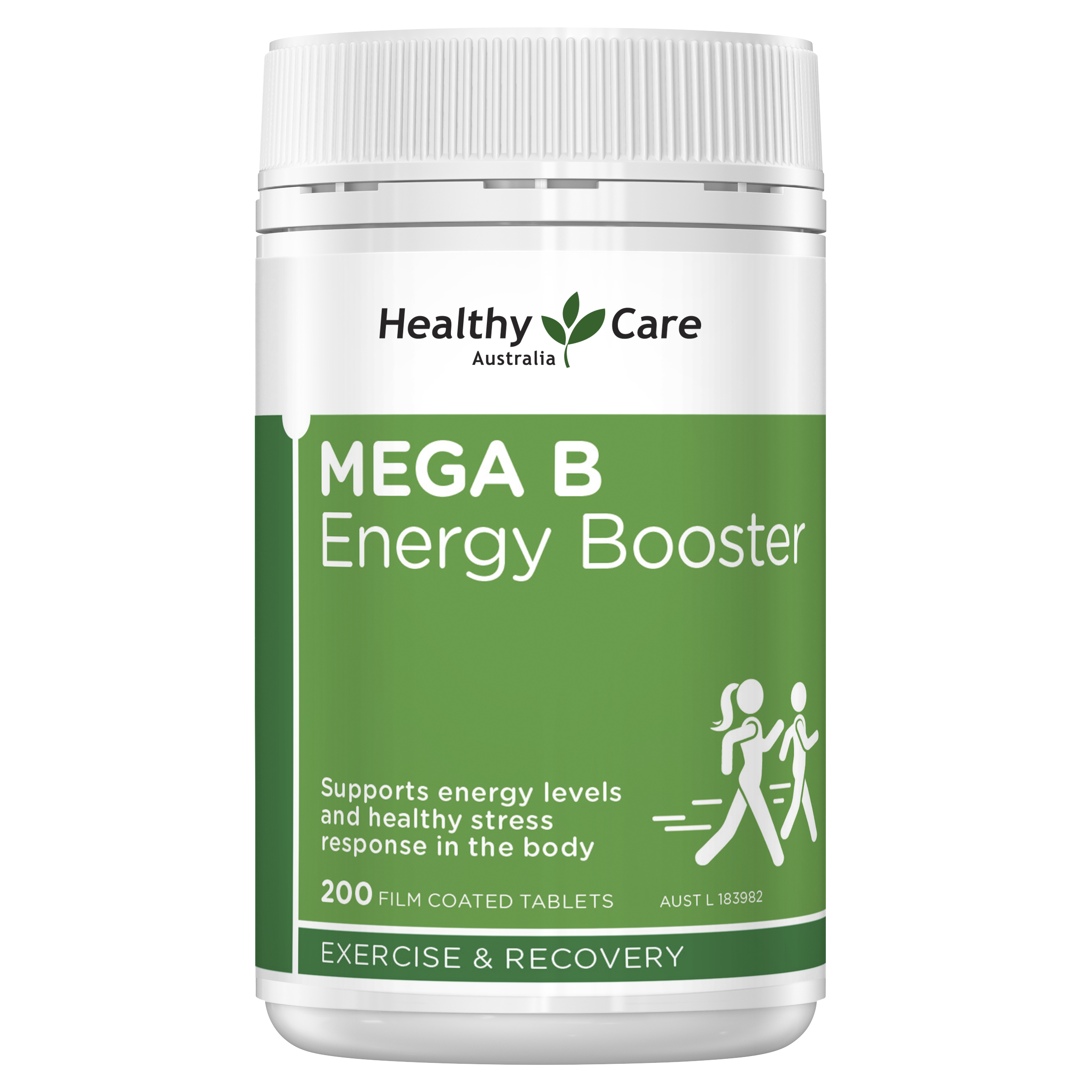 Healthy Care Mega B Energy Booster  200 Tablets