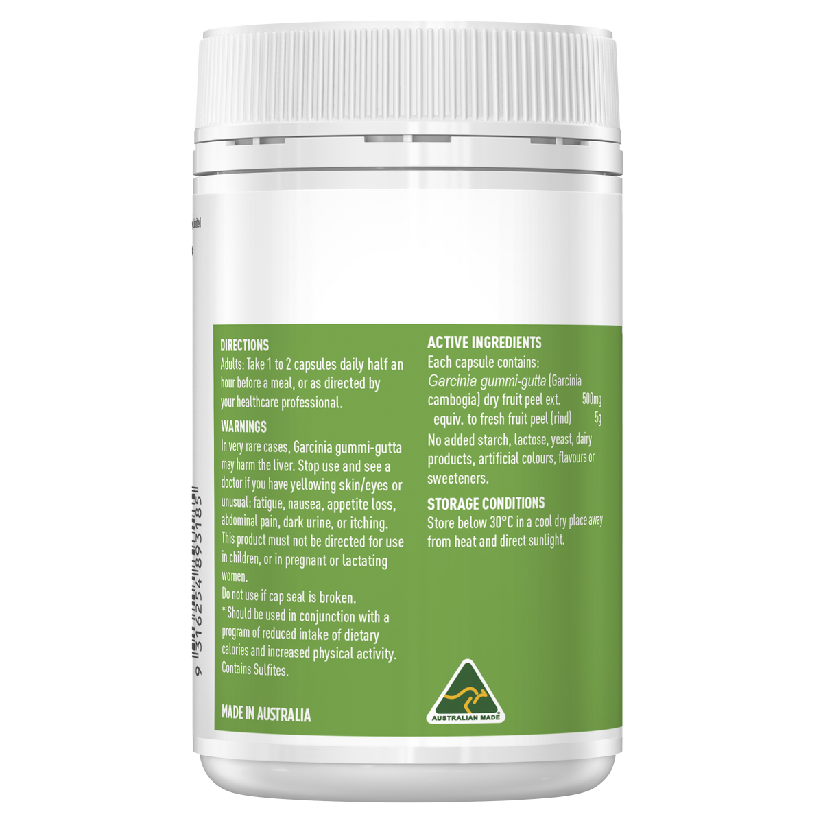 Healthy Care Garcinia Cambogia - 100 Capsules