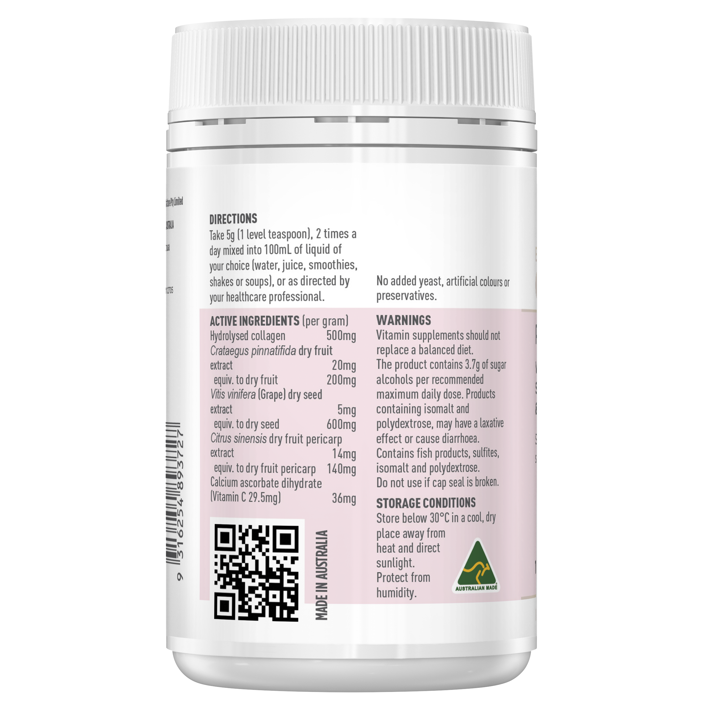 Healthy Care Beauty Collagen Powder - 120g